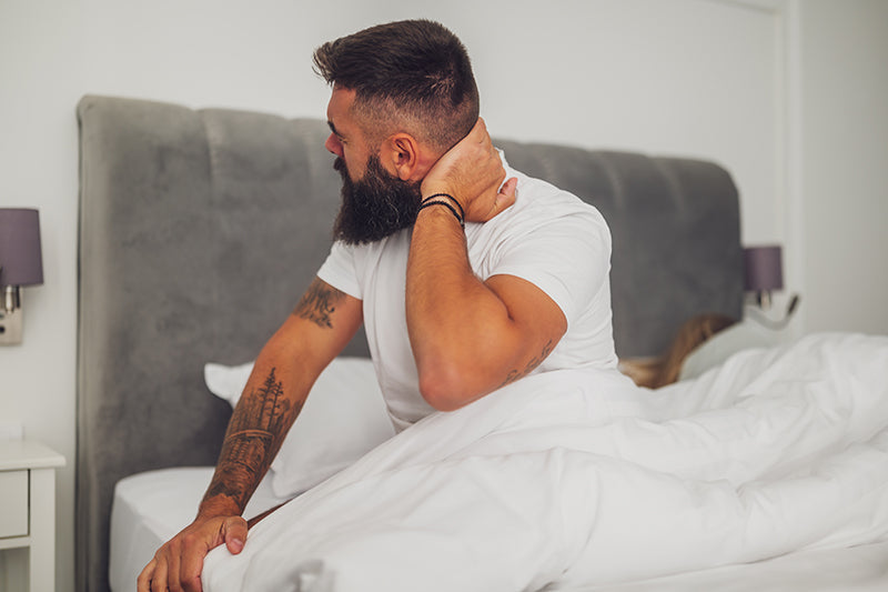 neck pain after sleeping