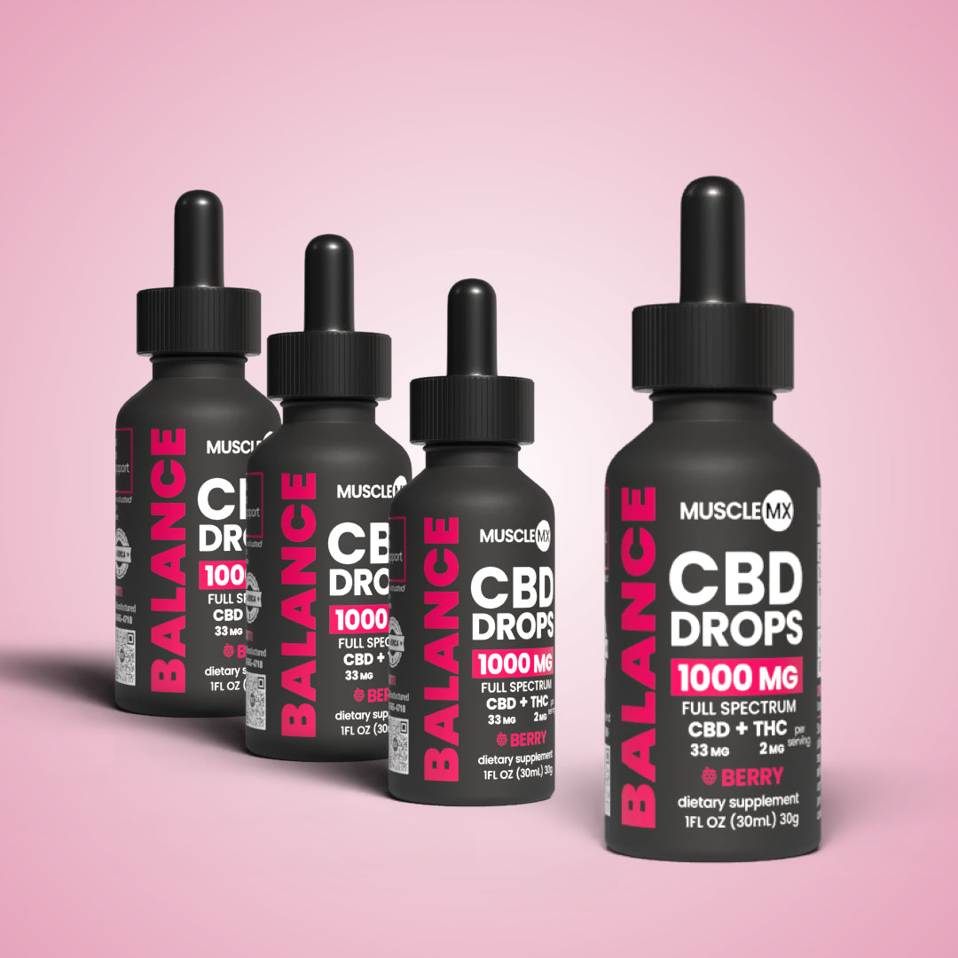 Balance 1000mg CBD Drops Buy 3, Get 1 FREE