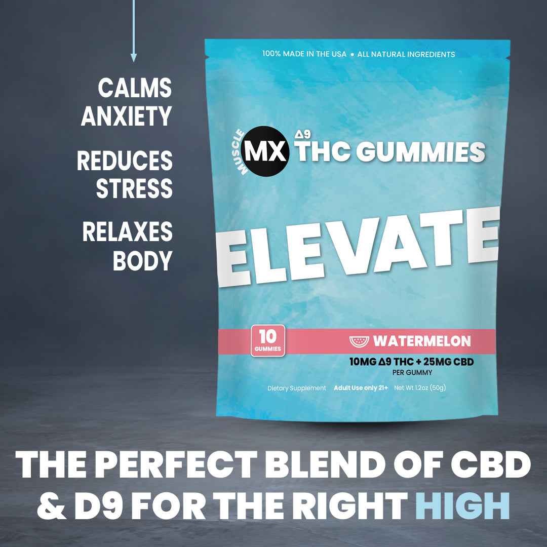 Elevate Delta 9 THC Gummies - 10MG