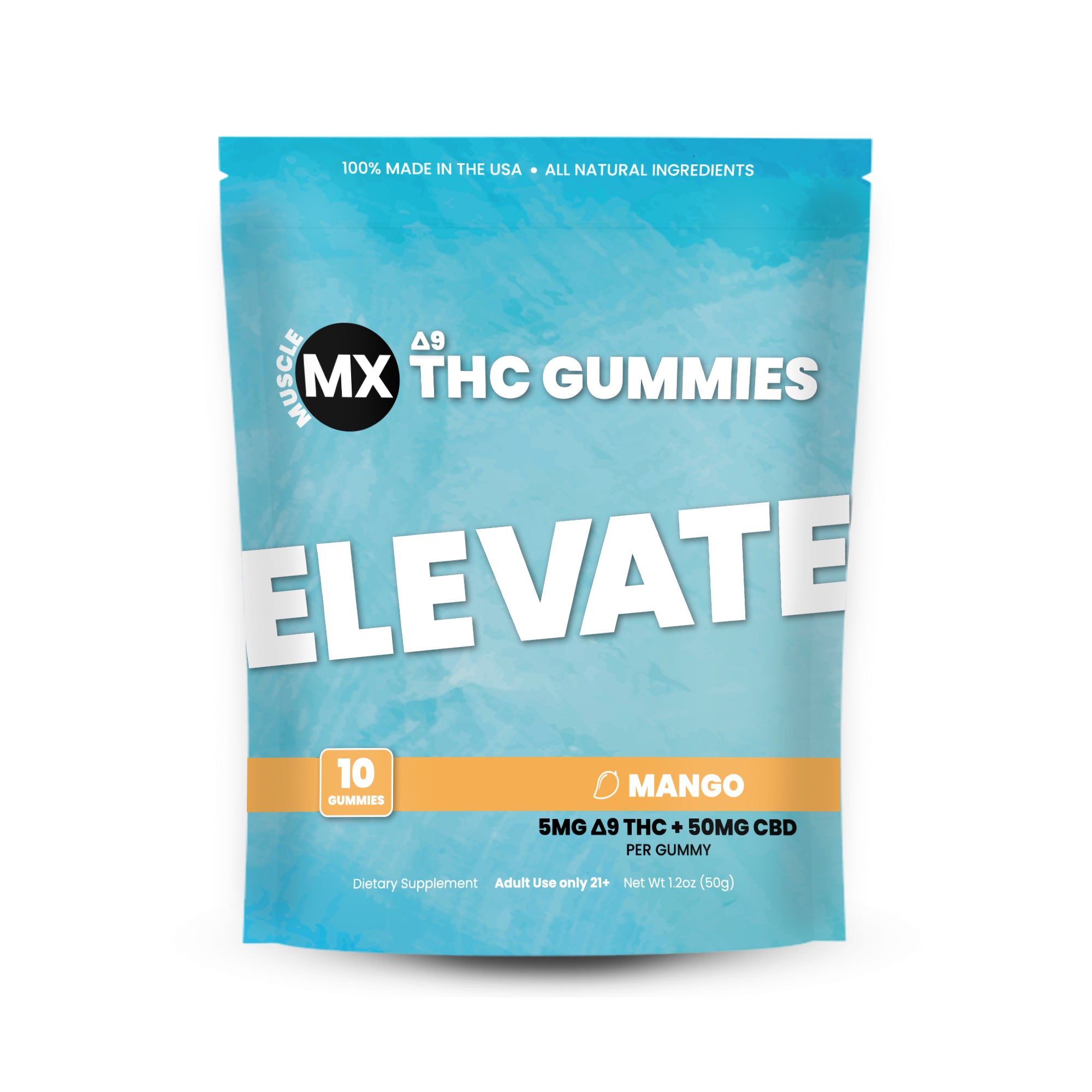 Elevate Delta 9 THC Gummies - 5MG